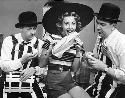 Bob & Ray with Audrey Meadows